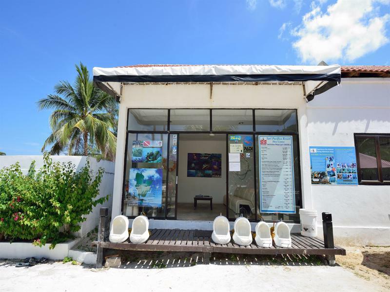 Sari Pacifica Resort & Spa 热浪岛 外观 照片