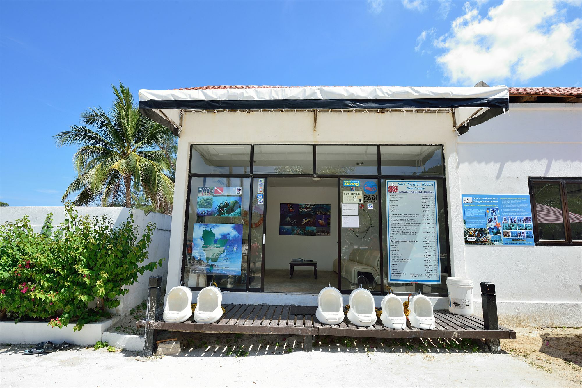 Sari Pacifica Resort & Spa 热浪岛 外观 照片