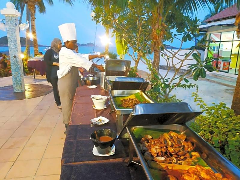 Sari Pacifica Resort & Spa 热浪岛 外观 照片